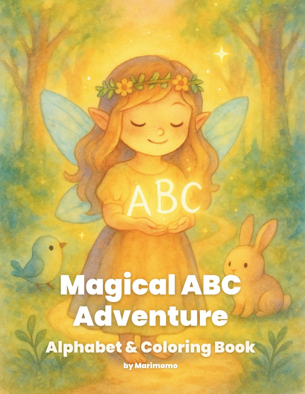 Magical ABC Adventure: Alphabet & Coloring Book for Kids Ages 4–8 | Gentle Fairy Tale Learning with Calming Forest Illustrations: Alphabet & Coloring ... (Gentle Forest Magic & Coloring Adventures)