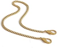 Vista 14 de Mini Linda Correa de Cadena de Bolso de Mano Correa de Repuesto para Bolso de Mano con Hombro Accesorios de Encanto (Oro Antiguo, 33 cm)