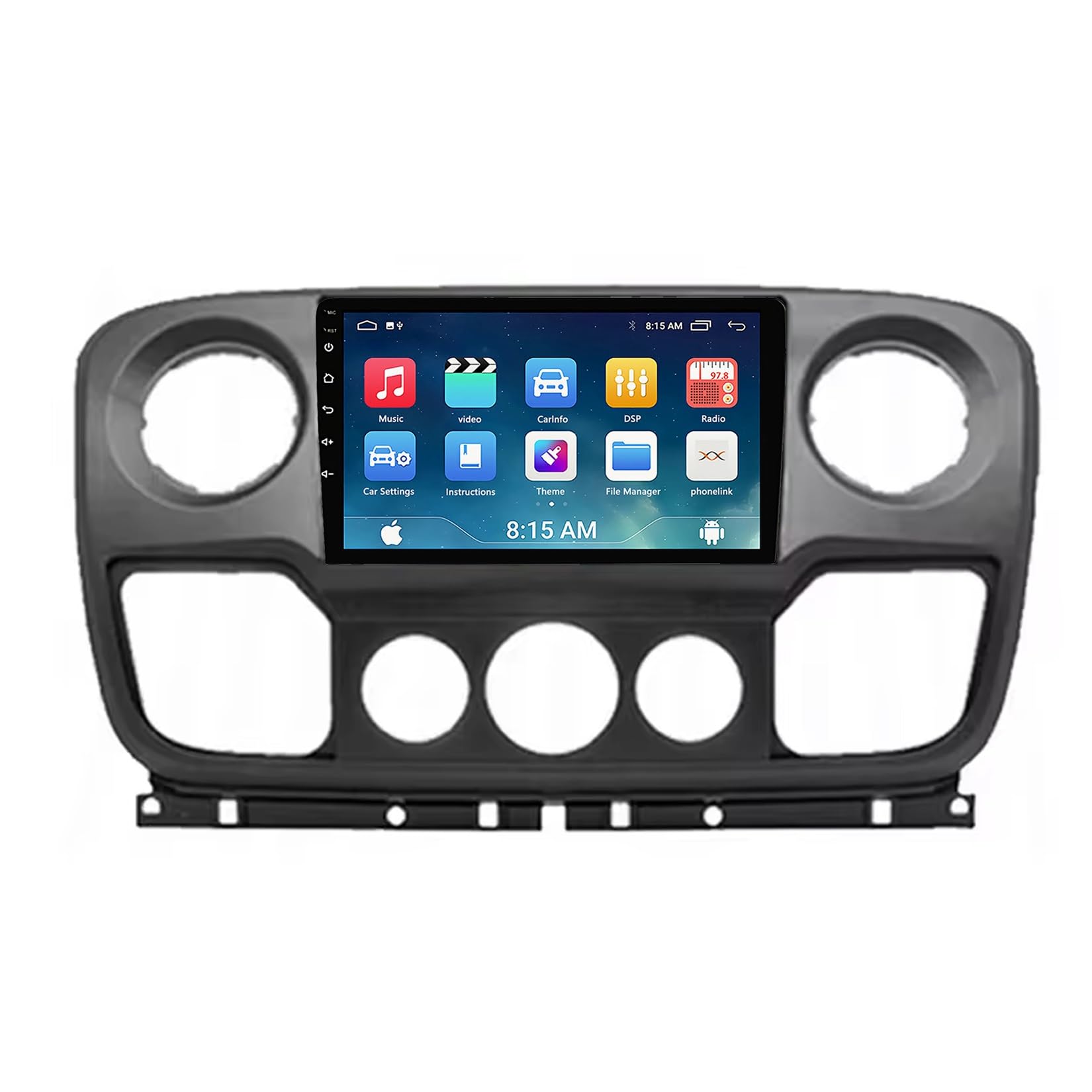Autoradio 9 pouces tactile pour voyager en NV400 avec la navigation GPS et musique sans fil