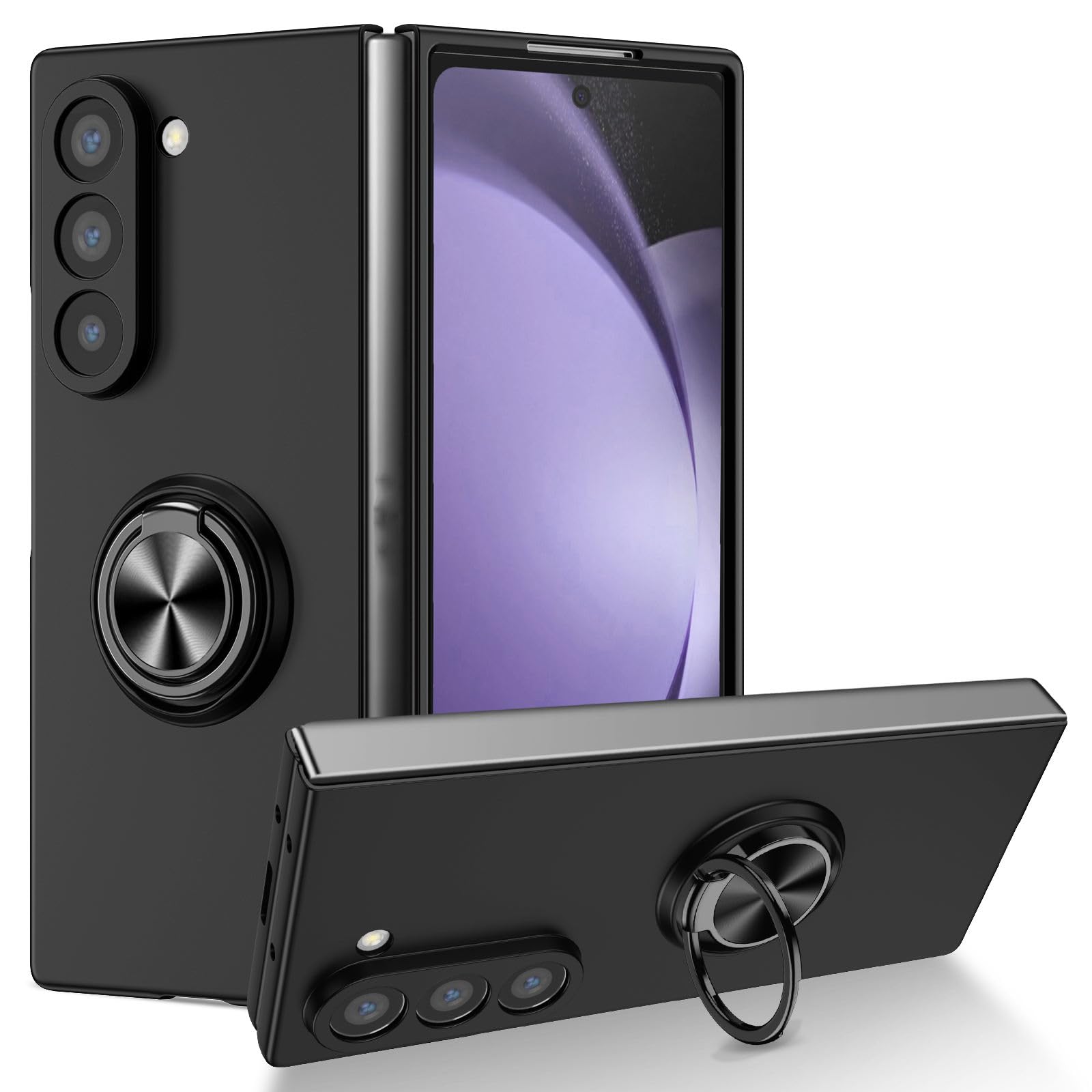 Étui Samsung Galaxy Z Fold 8 Ultra noir givré haut de gamme mince et robuste