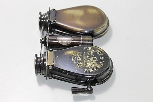 Miniatura 5 de Londres 1917 - Gafas de ópera de latón con bolsillo plegable