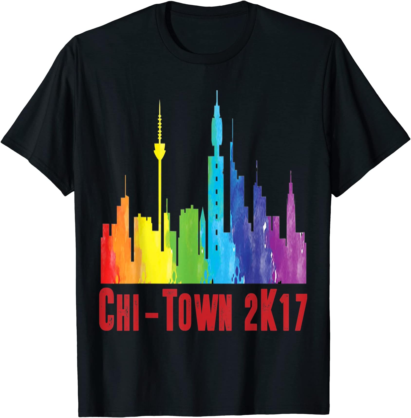 Gay LGBT Pride Chicago 2k17 T-Shirt Unity T-Shirt
