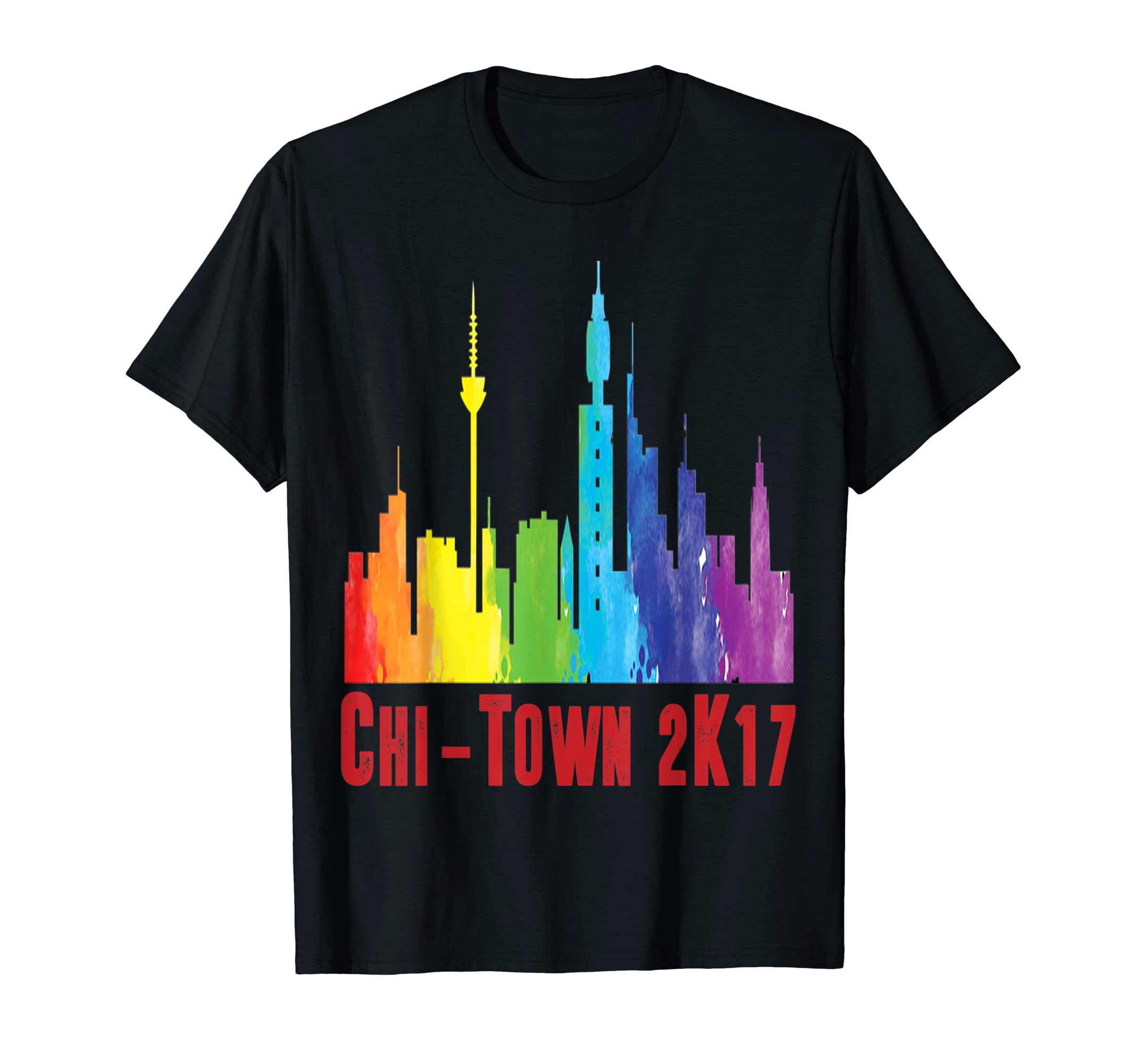 Gay LGBT Pride Chicago 2k17 T-Shirt Unity T-Shirt