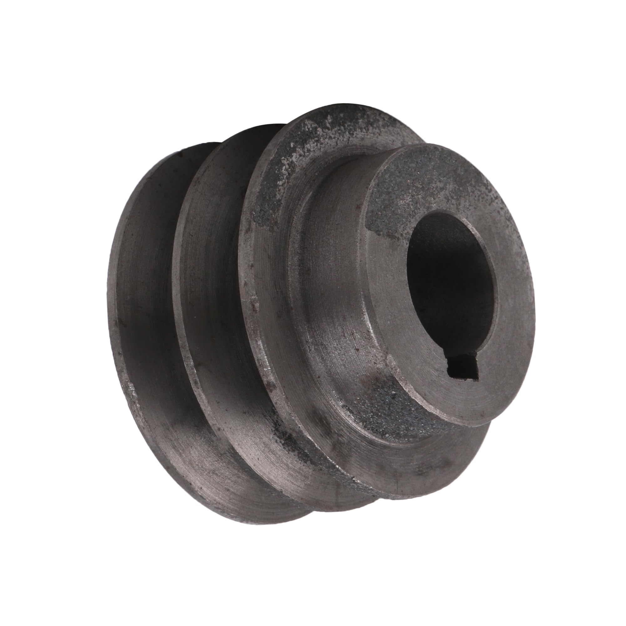 Poulie à double fente pour courroies trapézoïdales à alésage fixe 4L A (OD 2,68")