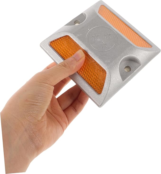 2 pcs Marcadores reflectores para señalización vial miniatura 9