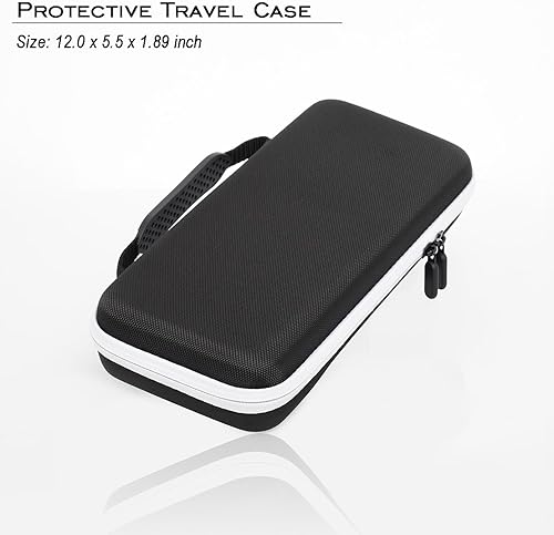 Miniatura 4 de Rog Ally - Funda de mano, funda de viaje impermeable de EVA rígida de franela suave con soporte de consola transformable interior, cremalleras