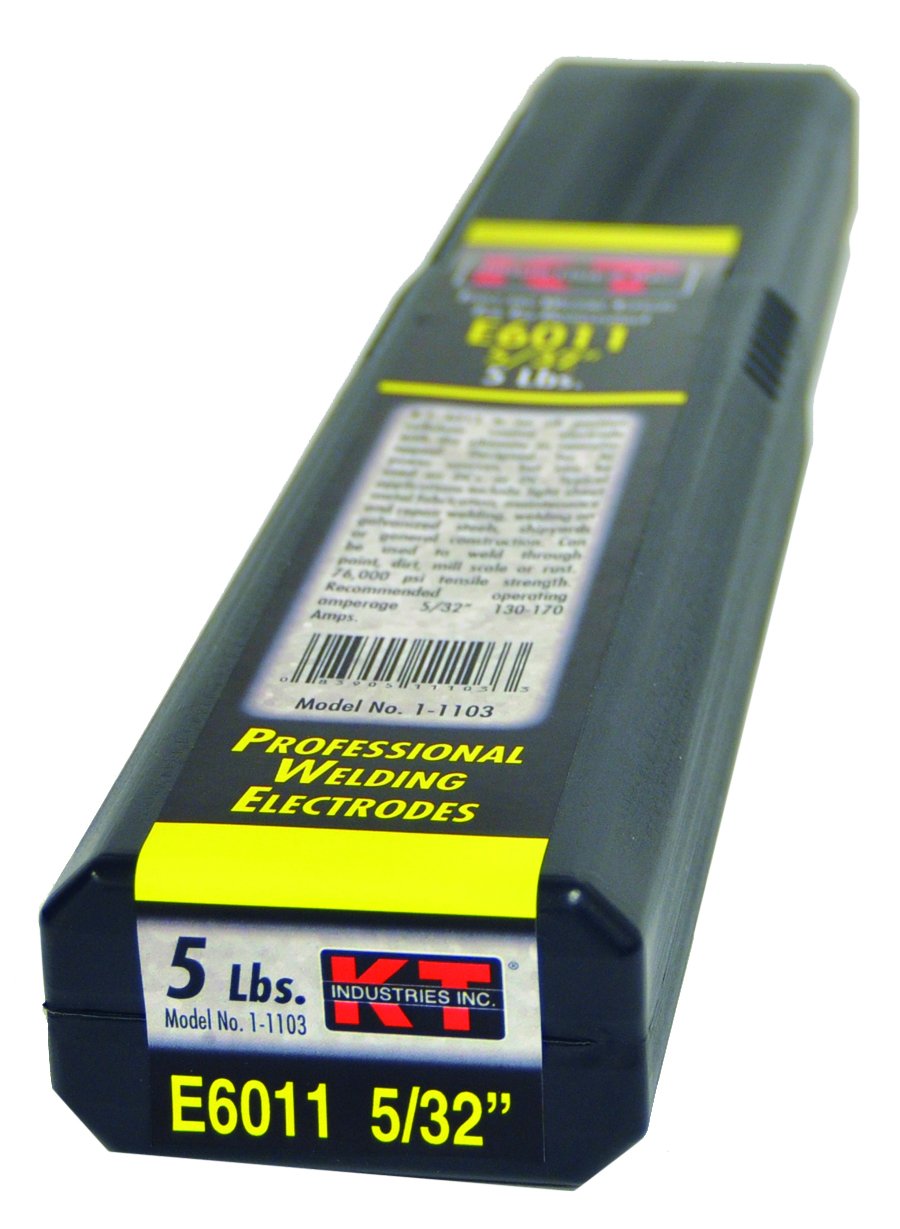 K-T Industries 6011 Electrode, 5/32-Inch, 5-pound