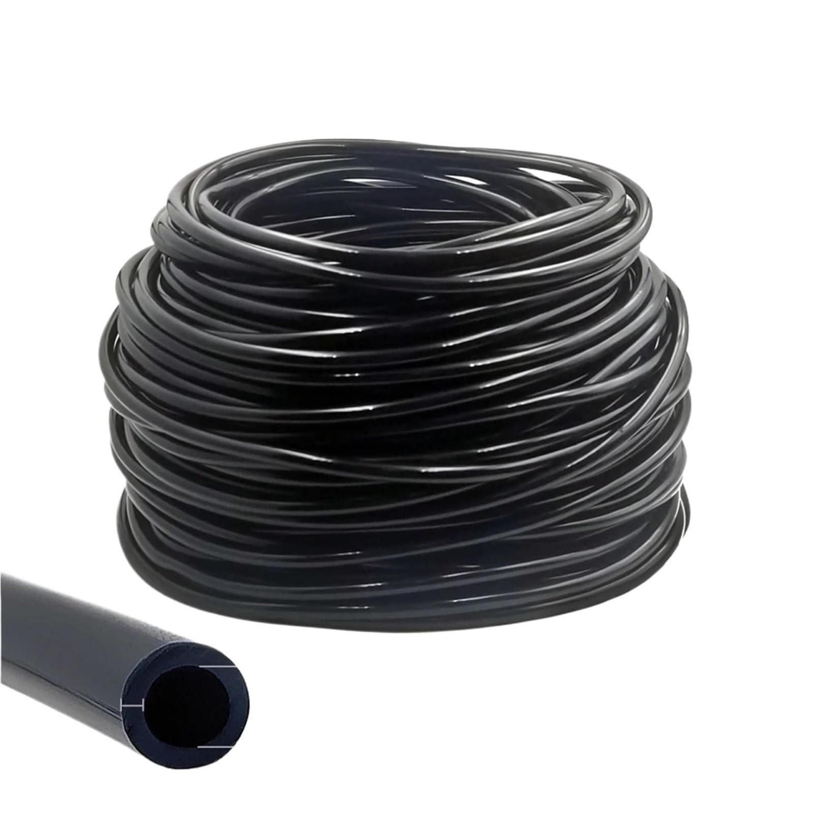Nhestygbt 50M (164Ft) Watering Hose Pvc Micro Irrigation Pipe Drip Irrigation Tubing Sprinkler