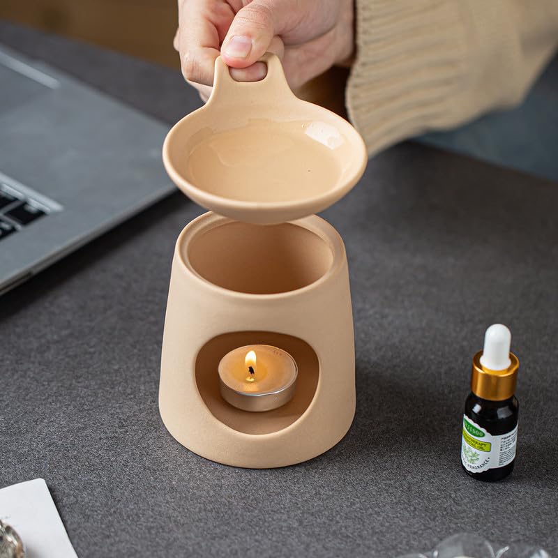 Difusor Cerámico para Aromaterapia Verde con Mango y Pico miniatura 4