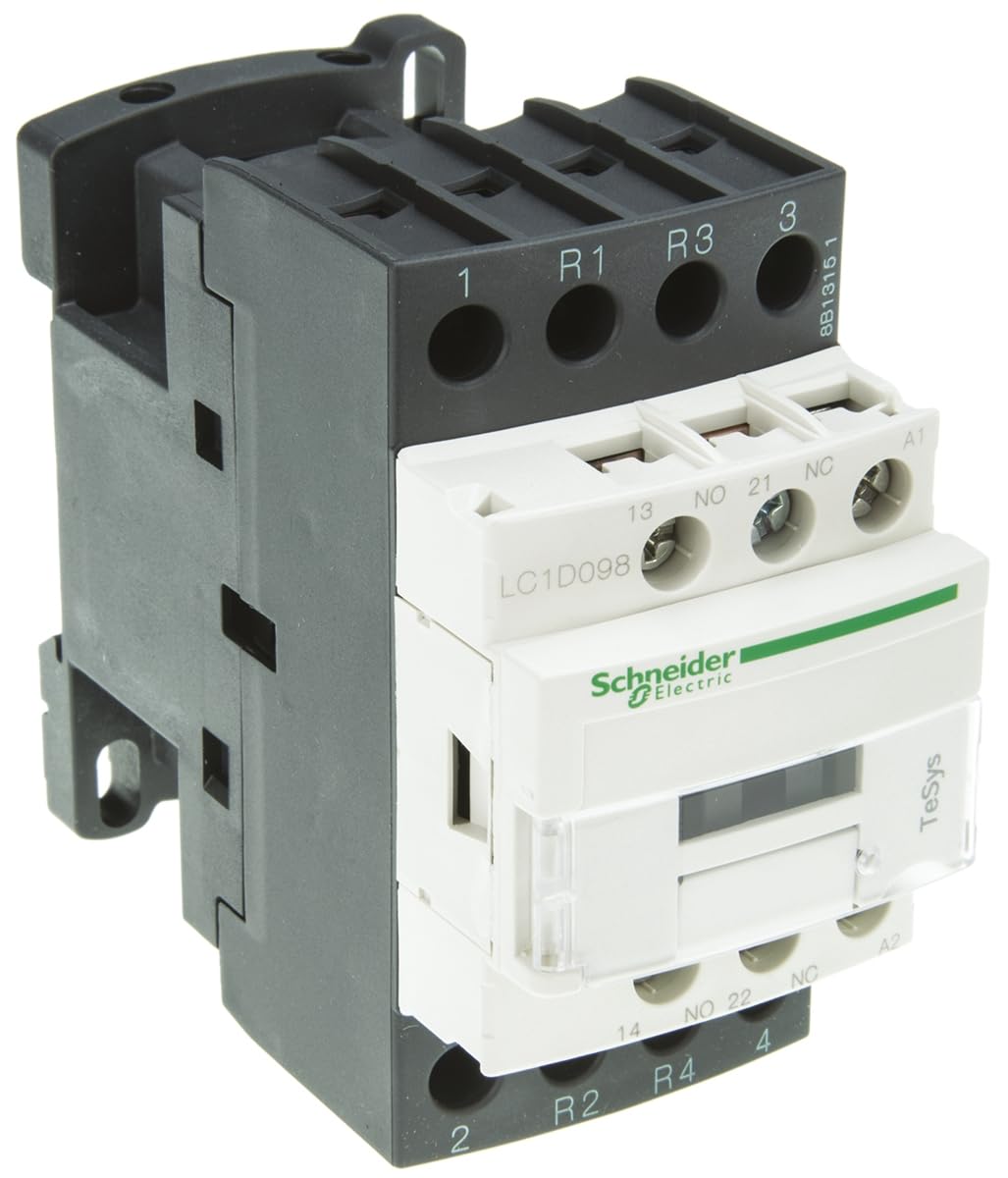 Schneider Electric TeSys D LC1D 4 Pole Contactor - 9 A, 110 V ac Coil, 2NO + 2NC