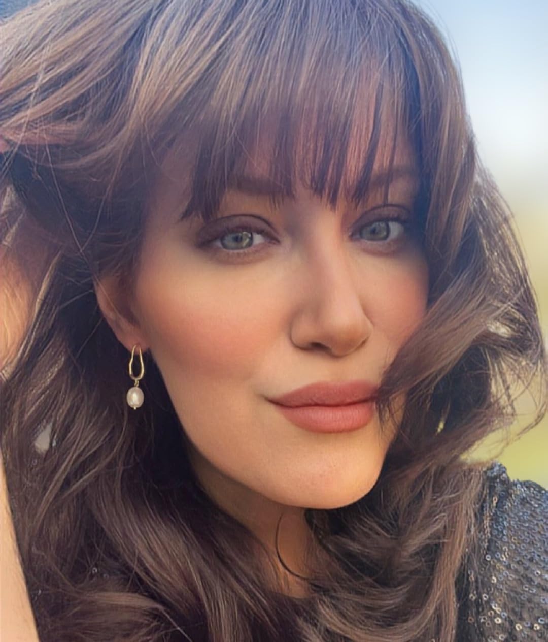 18K Karat yellow gold plated over sterling silver freshwater baroque pearl drop dangle earrings jewelry gift for women- Freshwater Pearl Earrings- Nickel Free, Hypoallergenic, Waterproof - Image 6