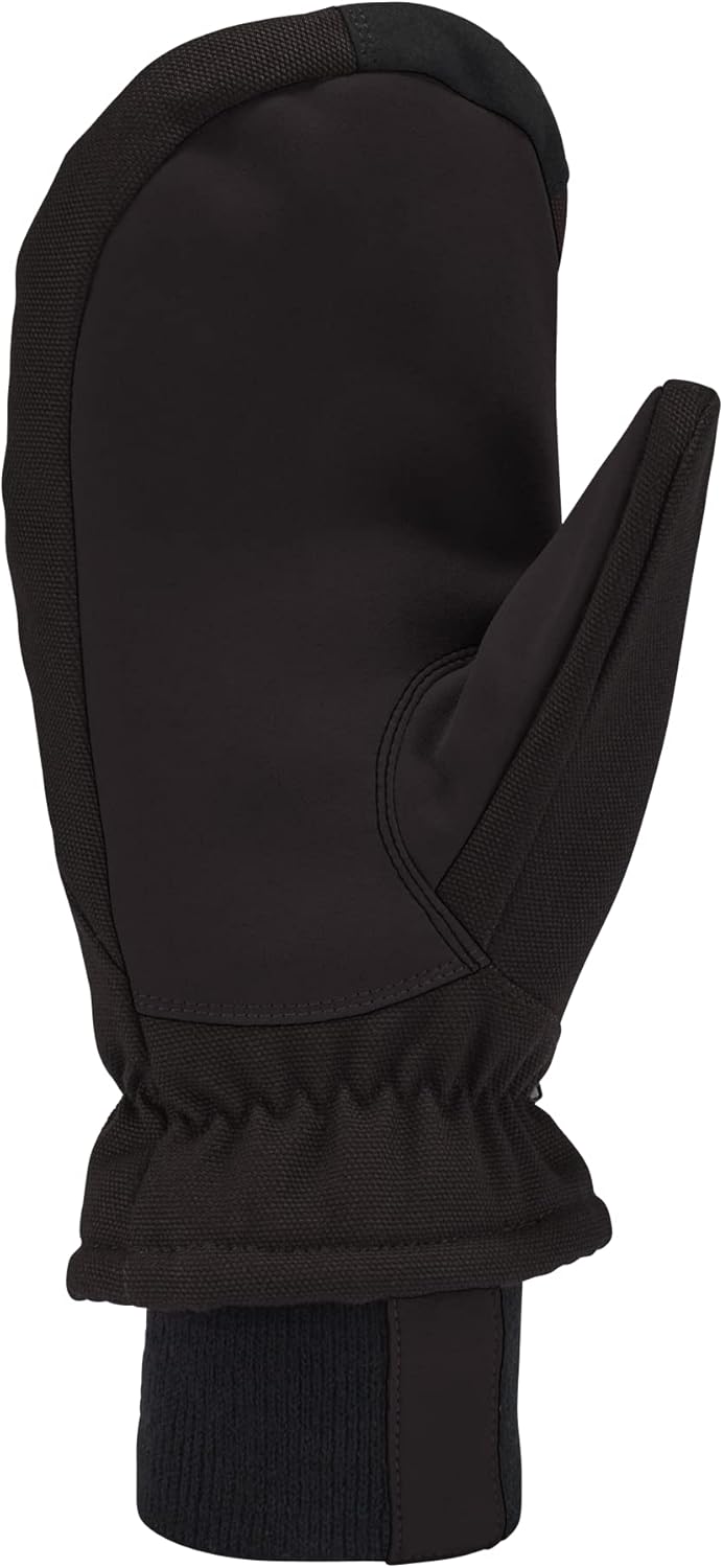 Carhartt Women's GL0800W Women's Insulated Duck Synthetic Leather Knit Cuff Mit - Image 2
