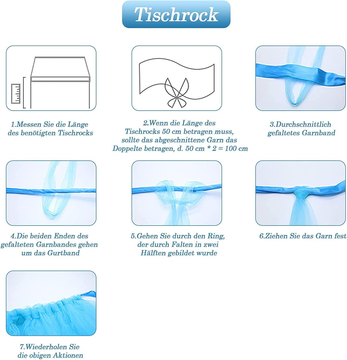 Tüllrolle 30cm X 91m - Hochzeitsdekoration DIY Tüllstoff