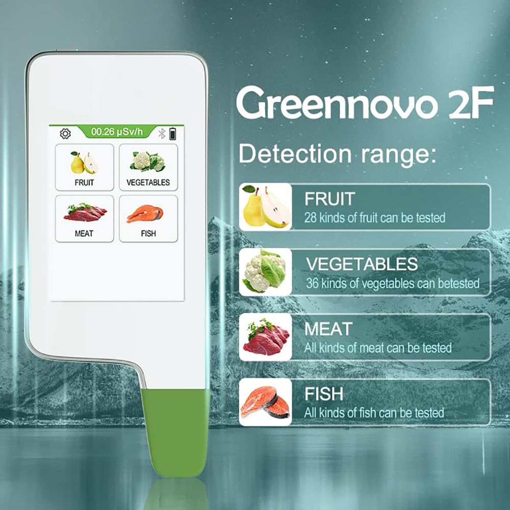 Tester di Nitrati Alimentari, Testando Frutta E Verdura E Carne E Pesce, con Sonde di Rilevamento Doppie, Mostra I Risultati del Test dei Nitrati Entro 3 Secondi, Piccolo Errore, per La Casa