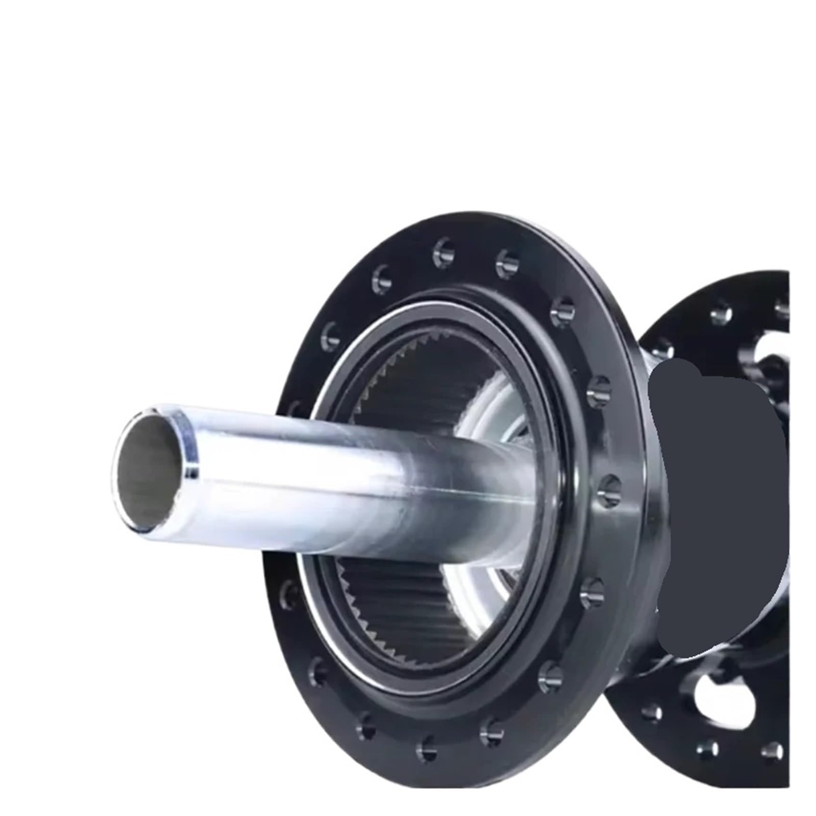 Mozzo ruota for bicicletta 32H con 12 nottolini 5 cuscinetti Tamburo freno a disco multiplo