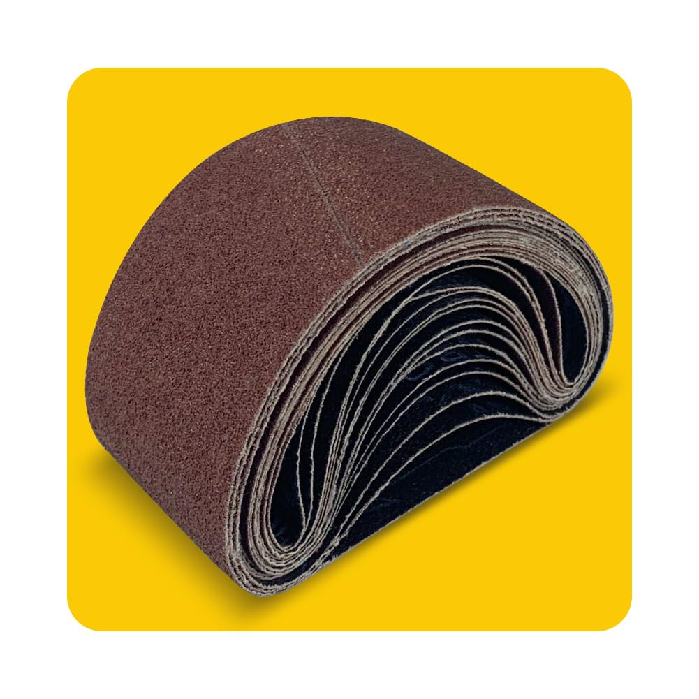Bandes abrasives en oxyde d'aluminium grain 80-400 anti-échauffement pour ponceuse