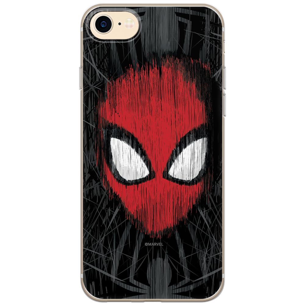 Marvel Spider-Man Handyhülle Für IPhone 7/8/SE 2 – Offiziell Lizenziert, TPU-Silikon – Stoß- & Kratzgeschützt