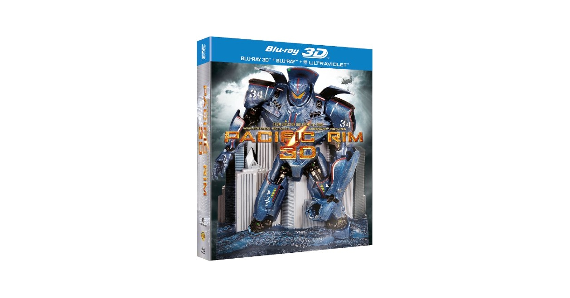 その他 3Blueray [Blu-ray] Pacific Rim 3D &amp; 2D Blu-ray Set Japan /00380 Amazon.com: Pacific Rim - 3-Disc Box Set & Molded Robot