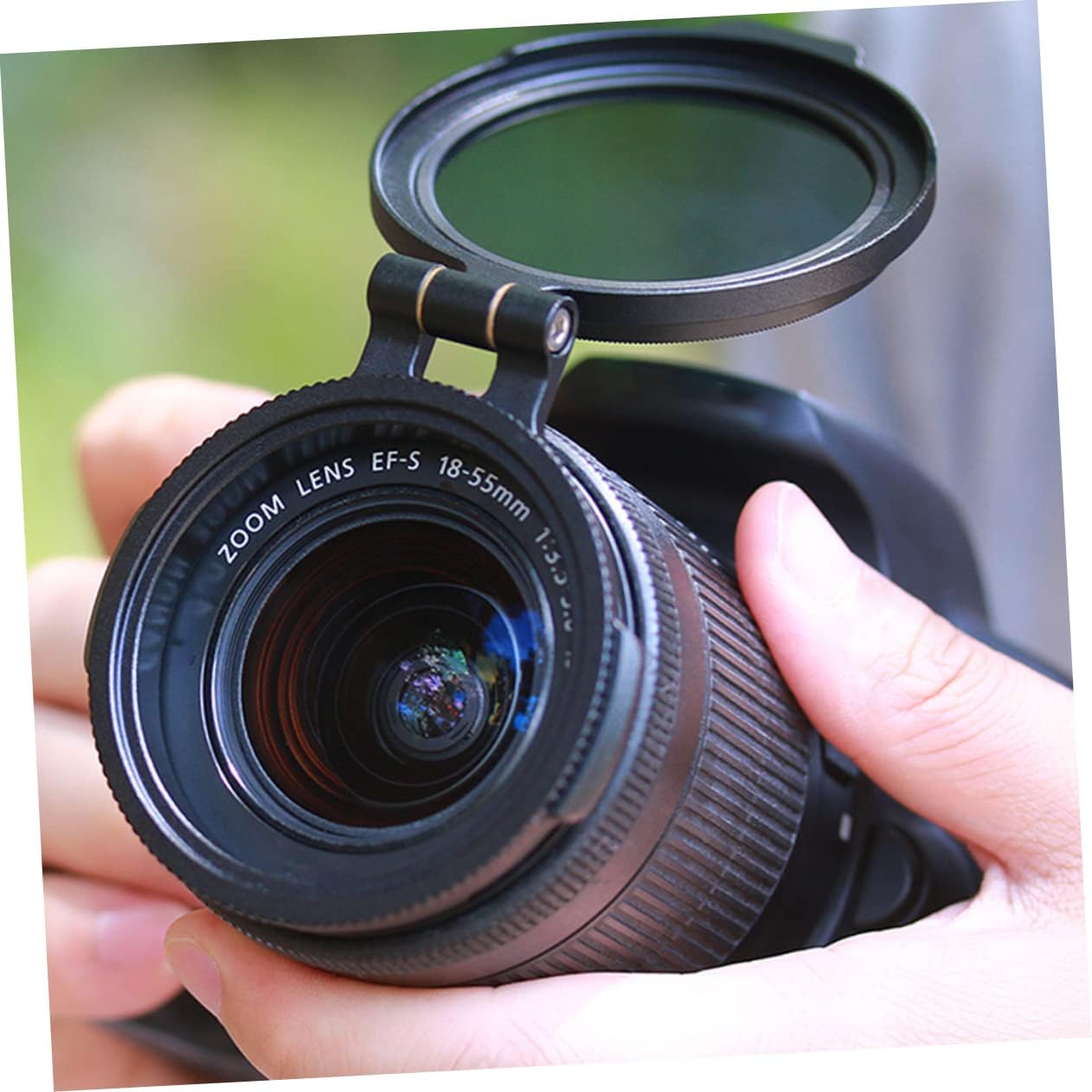 MERRYHAPY Nd Filter Quick Release Adapter Ring Holder for Camera Lightweight Design to Prevent Vignetting Easy Installation Compatible with Nd Filters