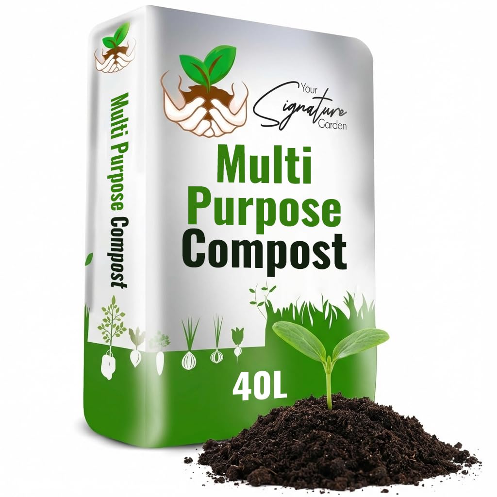 Laeto Multi Purpose Compost for Outdoor Indoor Plants 40L | Potting Soil for Vegetables Herbs Flowers | Multipurpose Garden Soil | House Plant Compost Organic Planting Mix — image 1