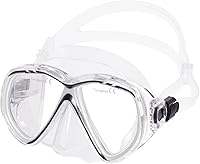 Vista 9 de IST Máscara de buceo de doble ventana M75 Martinica