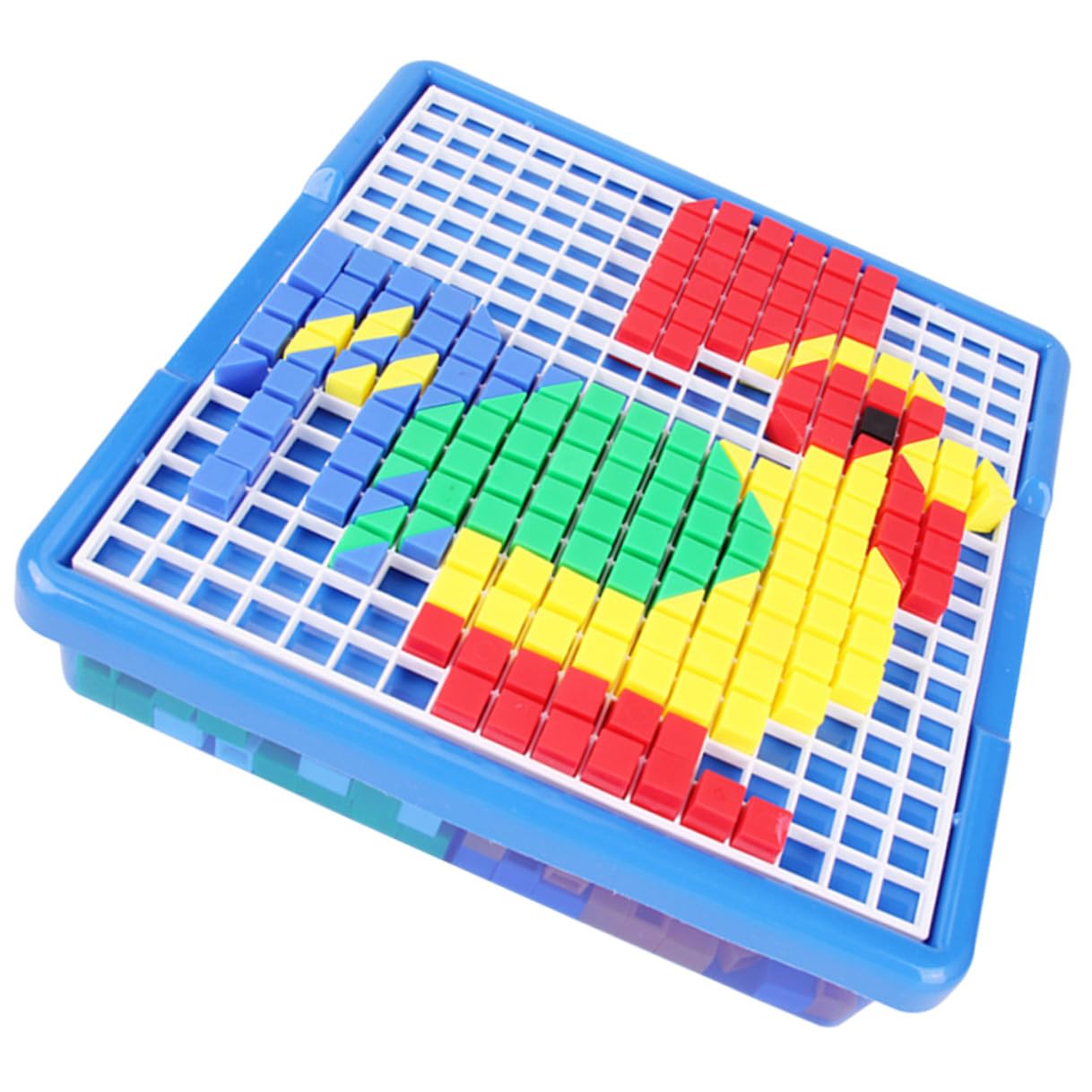 Juguete Rompecabezas para Niños de Plástico Educativo Temprano Que Enriquece la Imaginación y Cultiva el Reconocimiento de Colores Juego Diario el Hogar