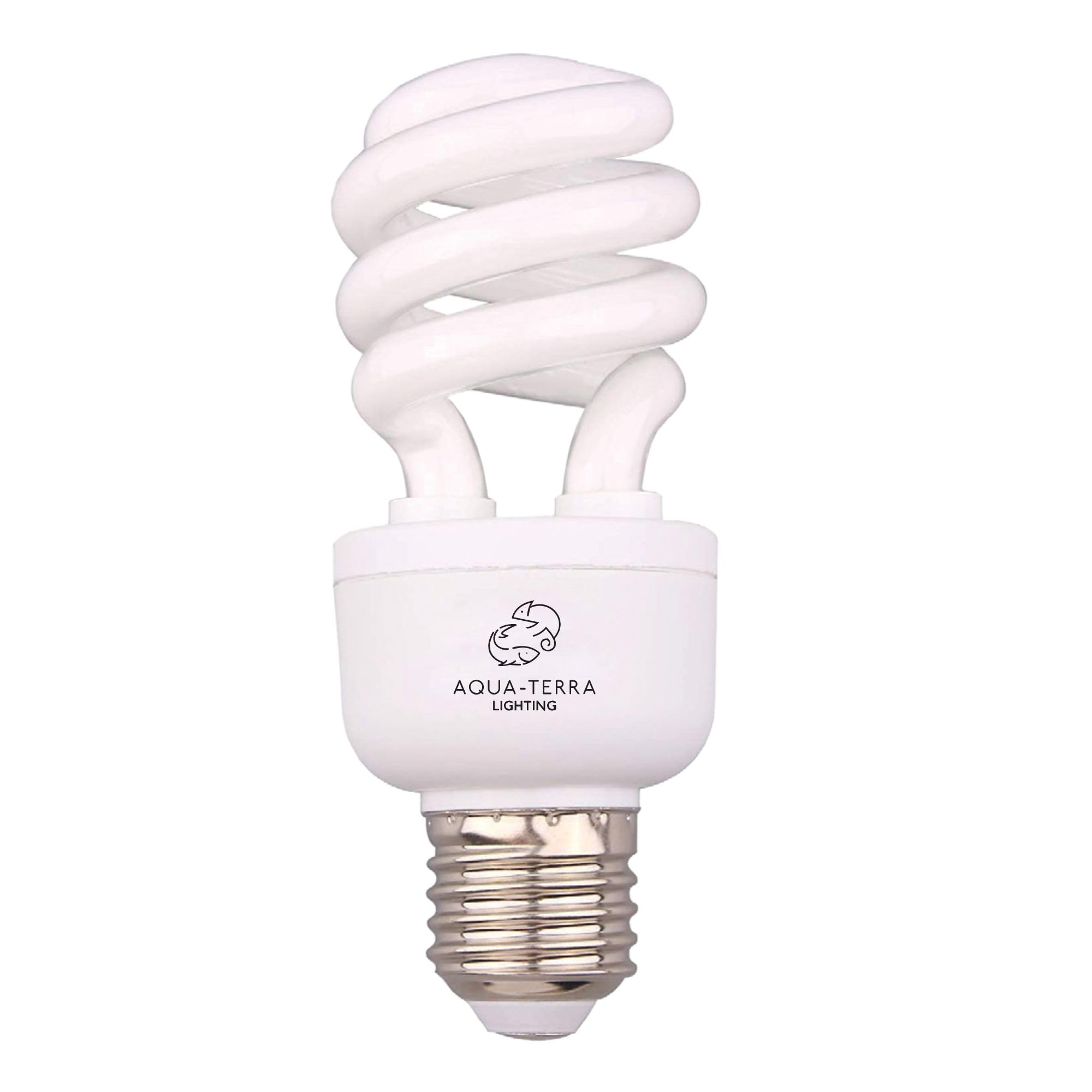 Bombilla UVA UVB tropical 5.0 de 13 W, ideal para acuarios/terrarios con terrapinas, tortugas de caja, ranas, serpientes y pájaros, base de rosca estándar E27, ideal para efecto de