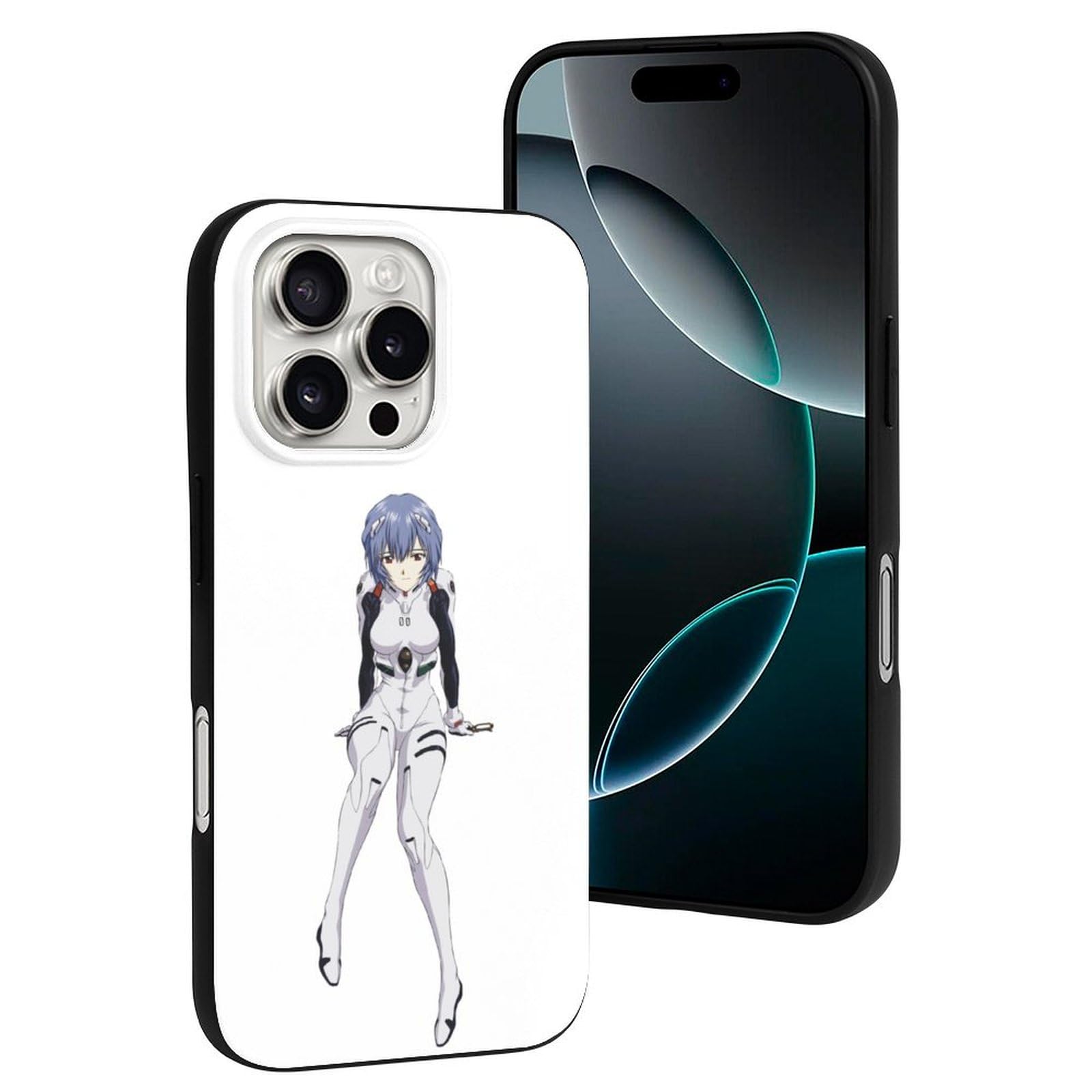 Amazon.co.jp: iPhone 16 ケース 新世紀エヴァンゲリオン 綾波レイ