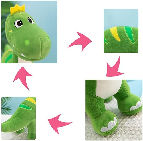 Miniatura 4 de Muñeco de peluche grande y suave de dinosaurio, juguete de peluche de dinosaurio, el mejor cumpleaños, Navidad, gran aniversario, fiesta, San
