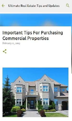 URE - Ultimate Real Estate Tips and Update