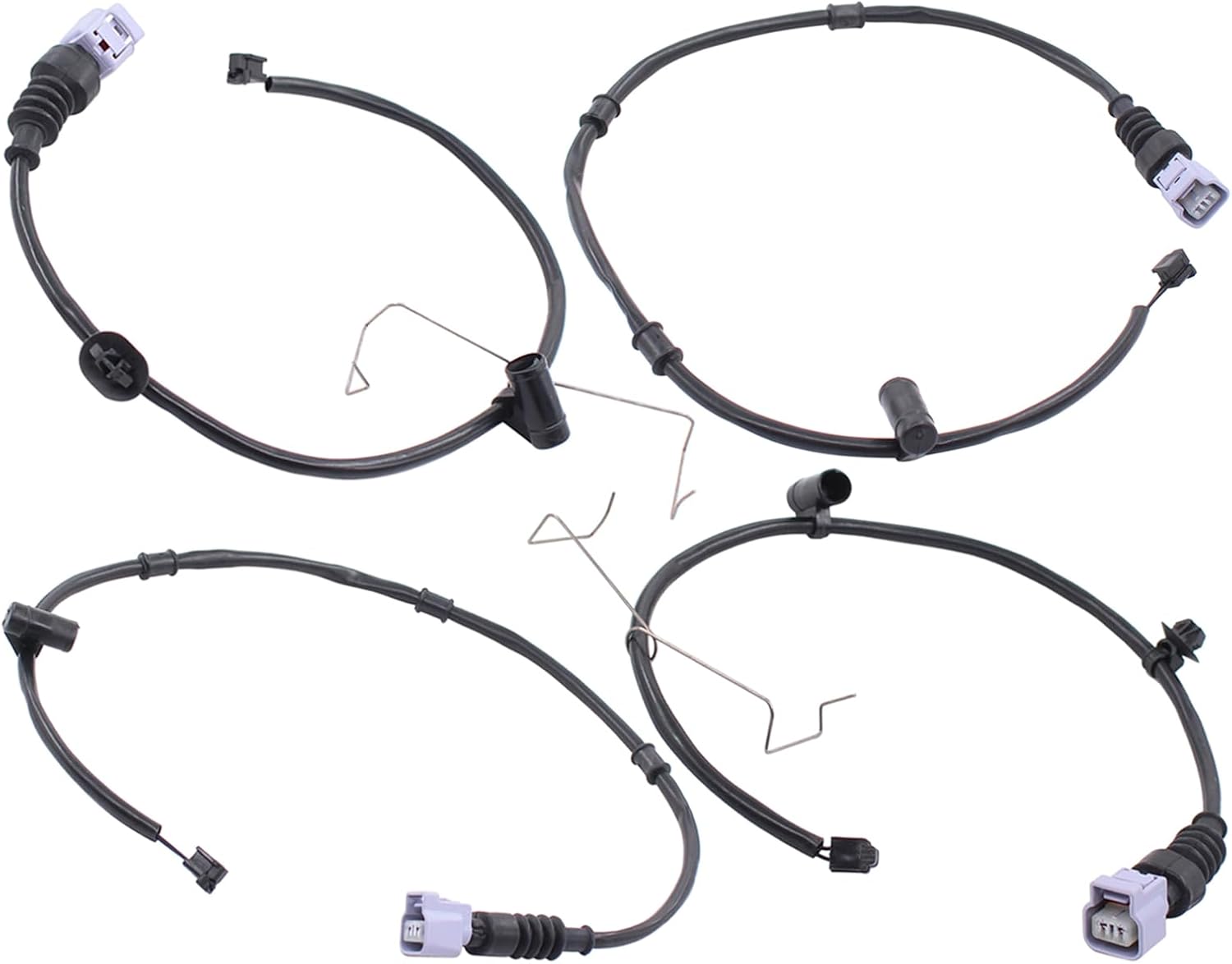 ApplianPar 4Pcs Front & Rear Brake Pad Wear Sensors for Lexus LS460 2007-2017 LS600h 2008-2016 - OE Replacement