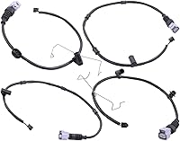 ApplianPar 4Pcs Front & Rear Brake Pad Wear Sensors for Lexus LS460 2007-2017 LS600h 2008-2016 - OE Replacement