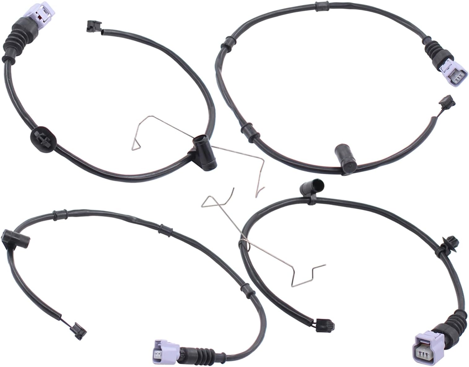 ApplianPar 4Pcs Front and Rear Brake Pad Wear Sensor for Lexus LS460 2007-2017 LS600h 2008-2016