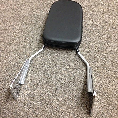 HTTMT MT147-F Flame Backrest Sissy Bar Compatible with Kawasaki Vulcan 1500 Classic All Years 1986-2013