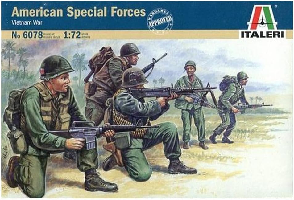 Italeri 6078S 1:72 - Us Special Forces (Vietnam War)
