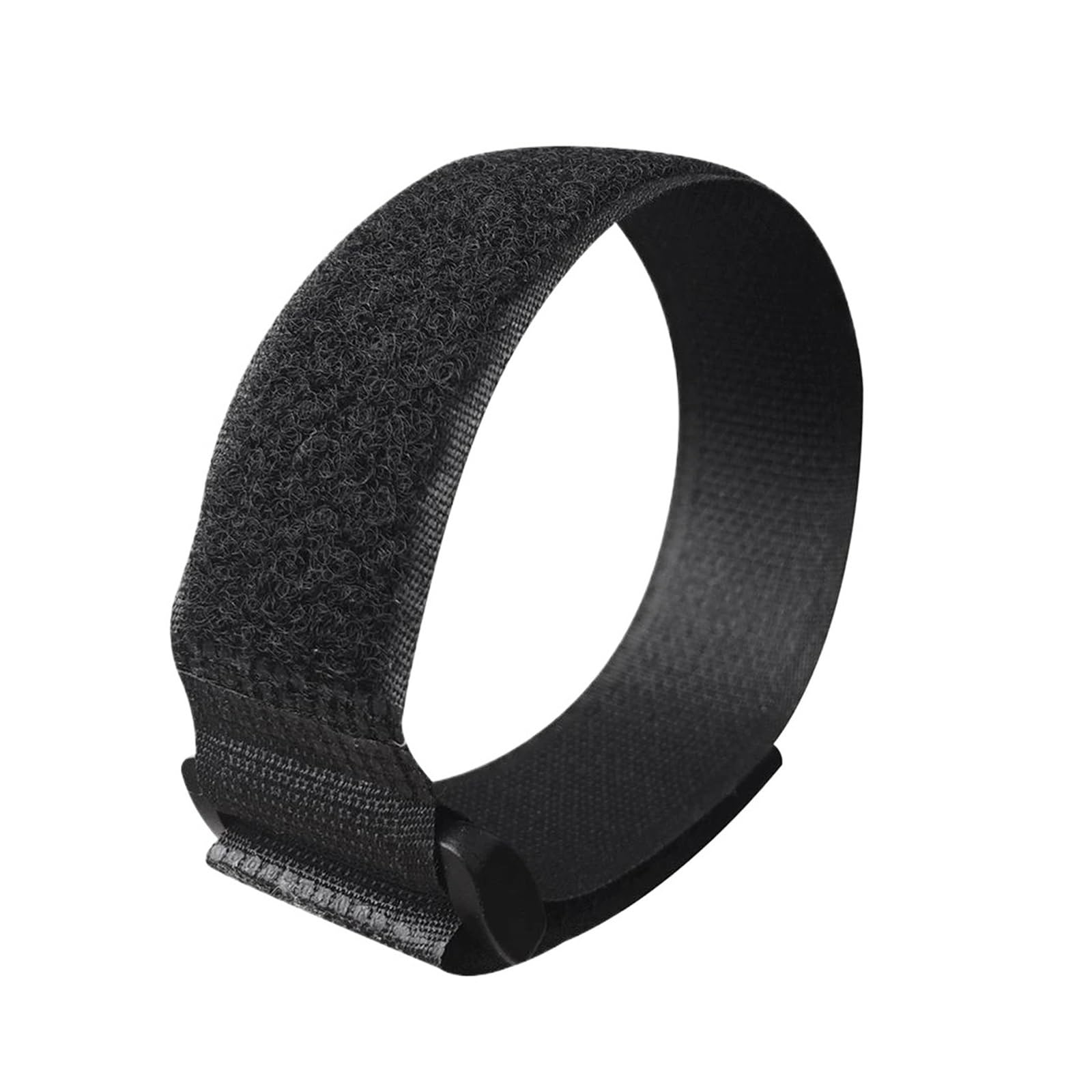 Bdfjeds 50Cm Black 10 Pcs Cable Ties Hook And Loop Reusable Fastening Nylon Cable Securing Straps Sturdy Functional Ties(50Cm Black 10 Pcs)