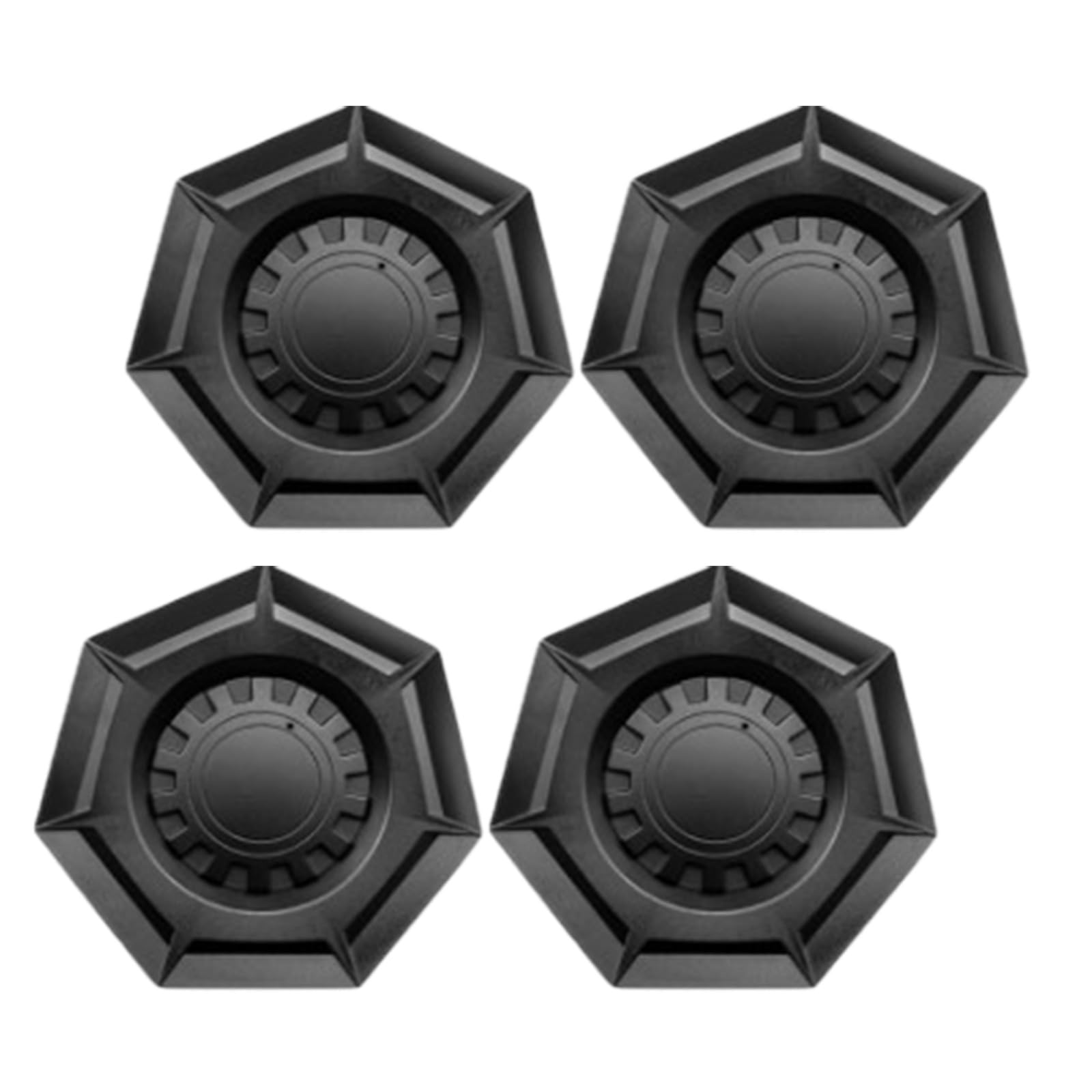 Hub Center Protectors Strong ABS Car Wheel Caps Decorative Sticker, Pack of 4 Car Wheel Caps