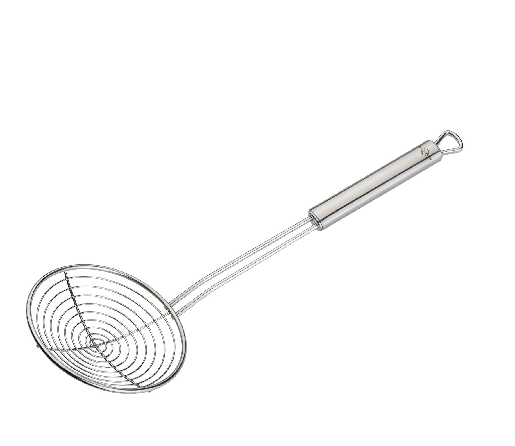 Küchenprofi PARMA espumadera de cocina Acero inoxidable - Espumaderas de cocina (Acero inoxidable, Acero inoxidable, Acero inoxidable, Con agujero en la empuñadura para colgar, 43 cm)