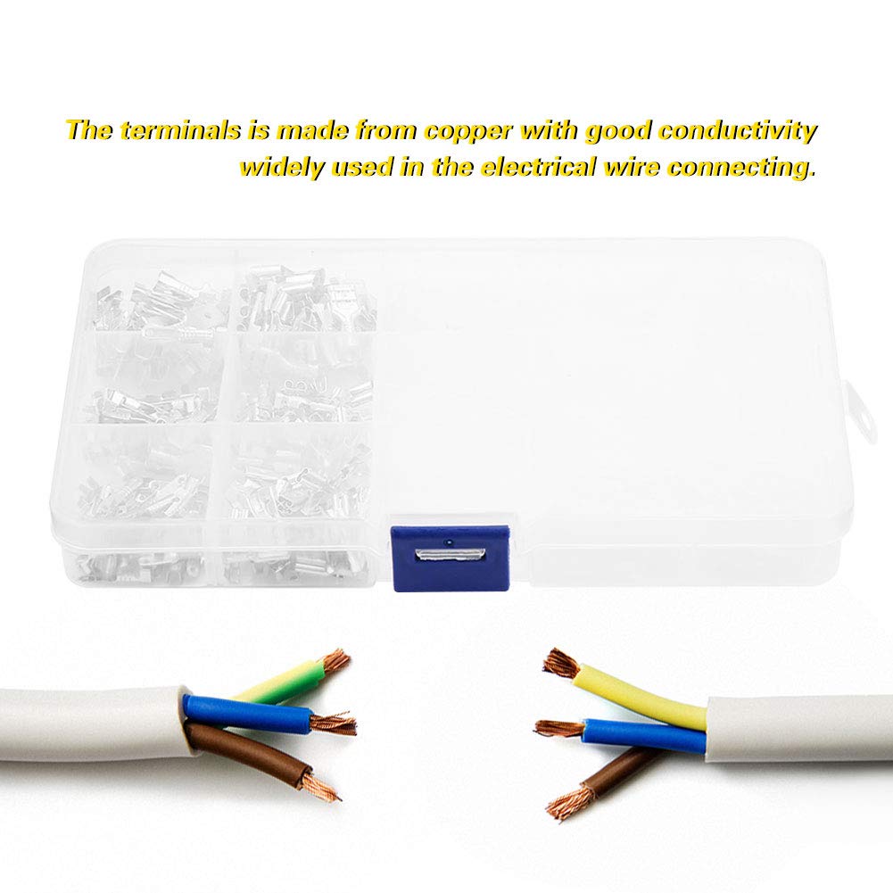 Connettori A Crimpare Filo Elettrico* Kit Assortimento Vanga Morsetti - Foto 3