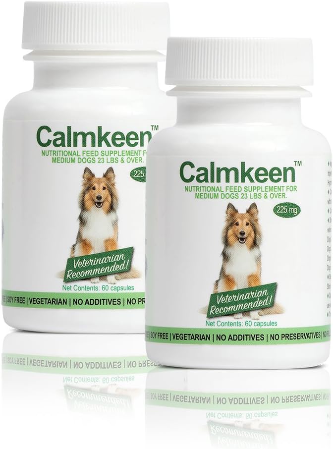 225 mg 120 Count Nutritional Supplement for Medium Dogs 23 Pounds and Up (Formerly Calmkene)