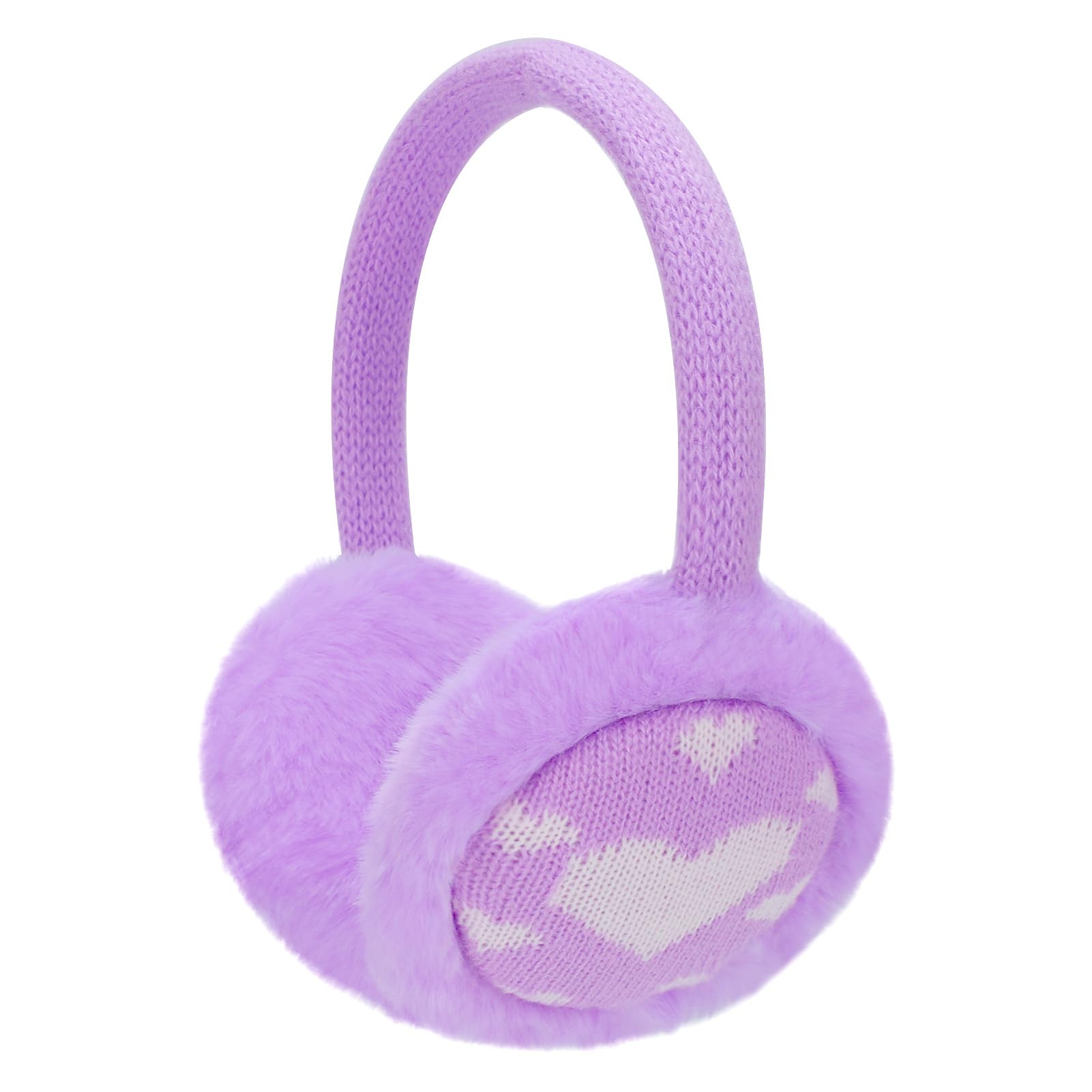 LiuSuperLiuSuper Kids Winter Earmuffs Girls Boys Warm Ear Muffs Cute Furry Ear Warmers Adjustable Girls Ear Covers