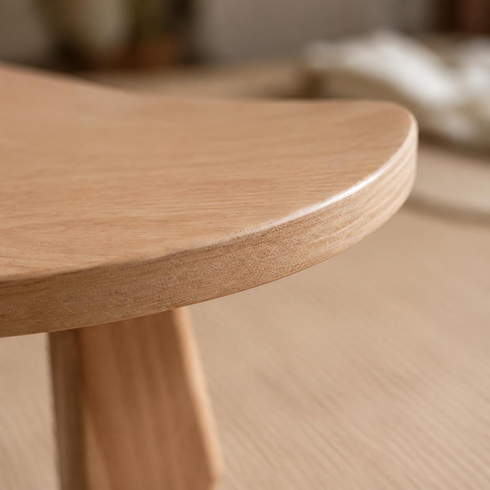 Sedia Meditazione Compatta in Legno Poplar Inginocchiatoio Ergonomica Superficie Liscia Struttura Solida Adatta per Meditazione Relax Ambiente Domestico, 42 21 20 CM, Legno Naturale