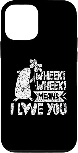 iPhone 12 mini Wheek Wheek Means I Love You Lover Guinea Pig Pet Animal Case