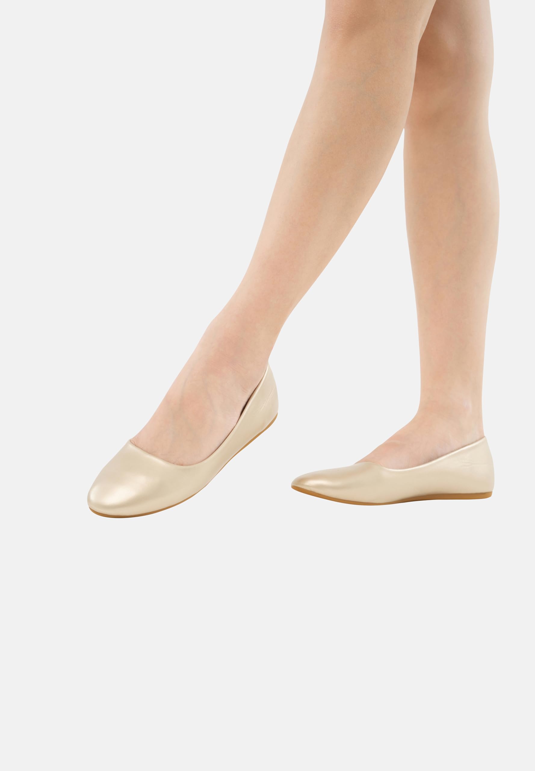 Elara Ballerina da Donna Comodo Slip Ons Flat Chunkyrayan DY-10A