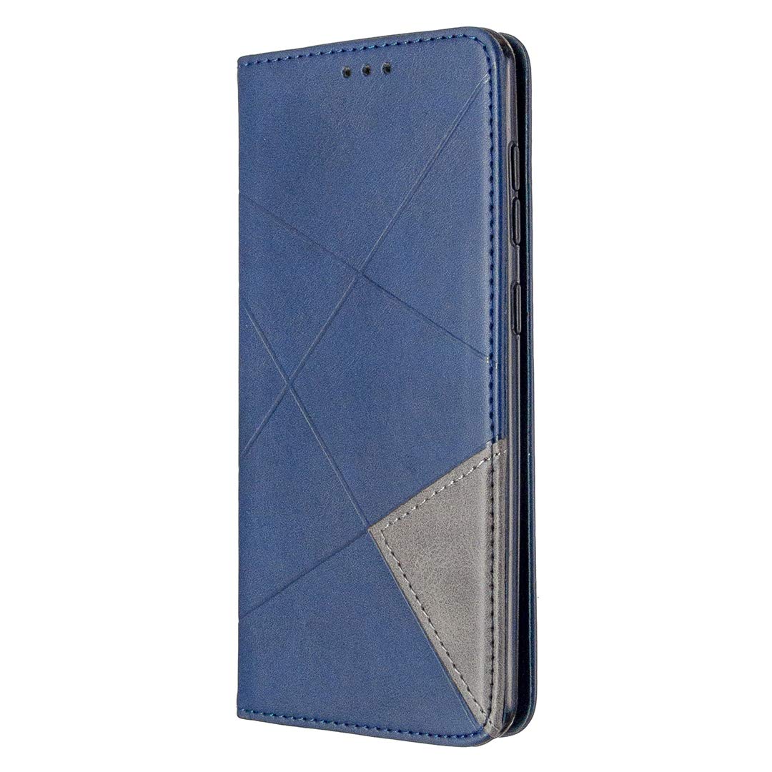 AIFILLE Cover Compatibile per Samsung Galaxy A31 2020 Blu Custodia a Libro Flip in PU Pelle Portafoglio Chiusura Magnetica Porta Carta Ultra Slim Antiurto Protettiva Caso Farfalla Viola e Oro