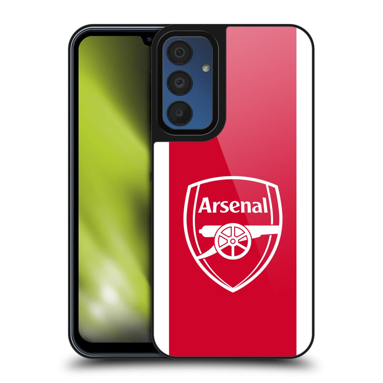 Head Case Designs Officially Licensed Arsenal FC Home 2025/26 Kit Gel Armour Case [Military Grade Protection] Compatible With Samsung Galaxy A15 — image 1