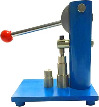Manual Pill Press Machine for Home Kitchen, Handheld Tool for Making Tablets and Sugar Slices, Compatible with 3mm to 12mm Pill Sizes