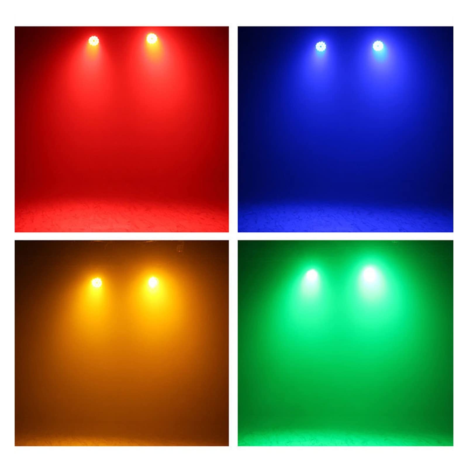 Bühnenbeleuchtung, 18X18W Rgbwa + Uv Waterdichte Led Par Licht, IP65 Led Par Led Wash Licht Professioneel Podium Dj Apparatuur Disco Licht(18x18w 6in1)