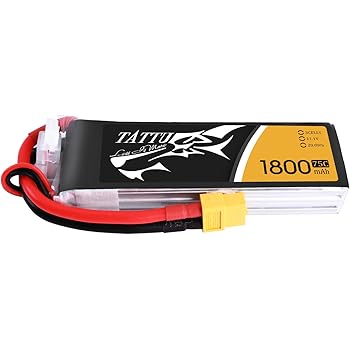 RC AKKU 11.1V 1800mAh T-System AWG14 Stecker für MODELLBAU FLUGZEUG HUBSCHRAUBER