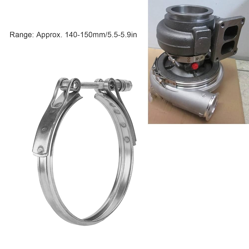 Cハイドロスプラッシュ Turbocharger Exhaust V Band Clamp for Cummins Turbo N855 N14